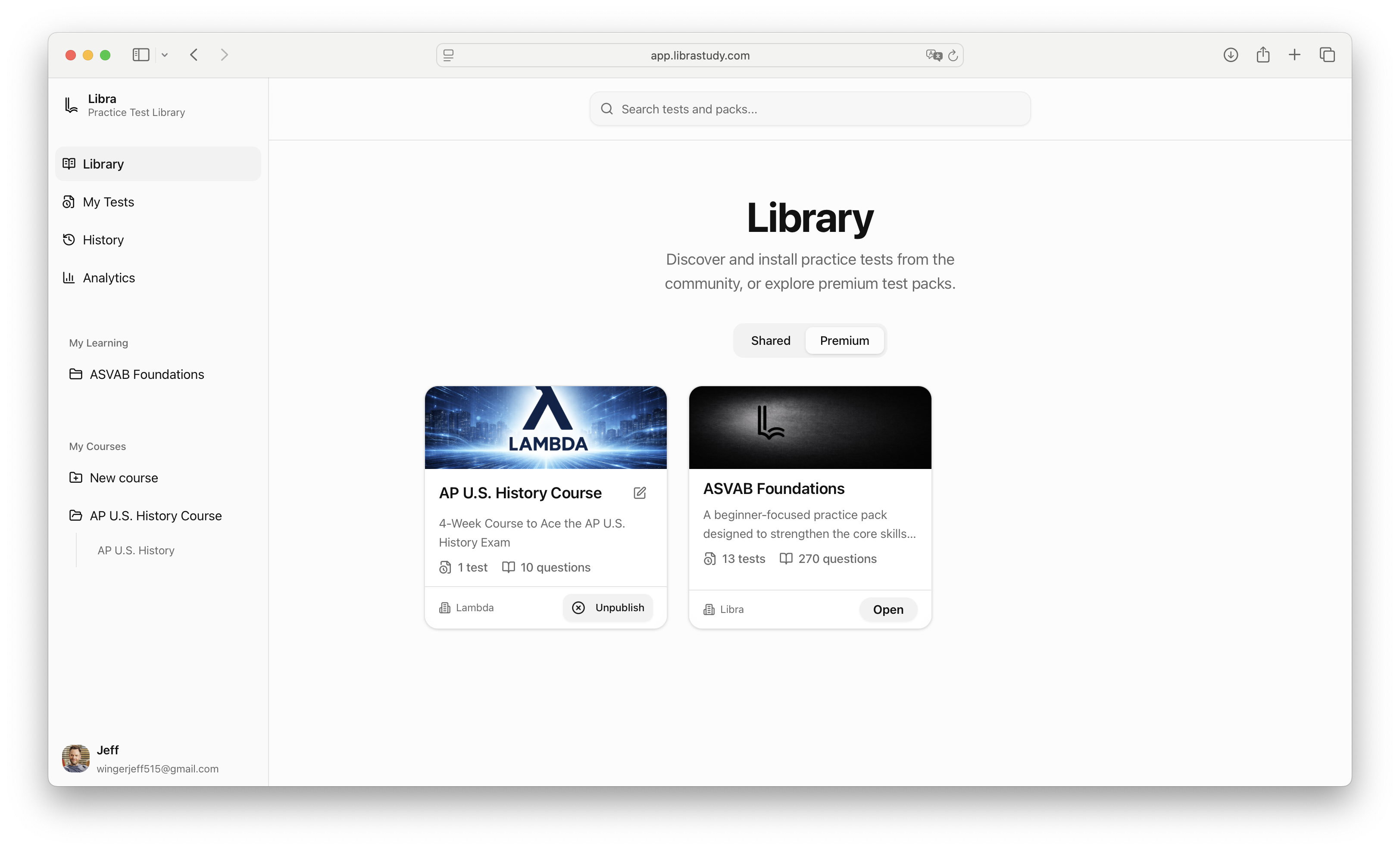 Publish branded course to the marketplace library